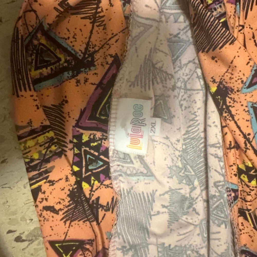 Multi colored lulu skirt